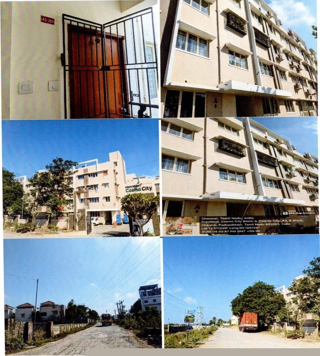 Flat for Sale in PROVIDENT COSMO CITY, Pudhupakkam, Chennai image 1 of 1 in Chennai, Chennai | State Bank of India auction property