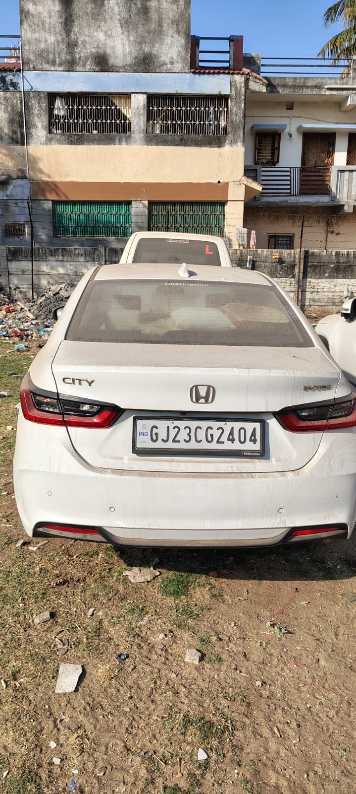 HONDA CITY CAR REGISTRATION NO GJ 23CG2404 for Sale in PARIEJ Branch Bank of Baroda, Honda City CVT, Limbasi
