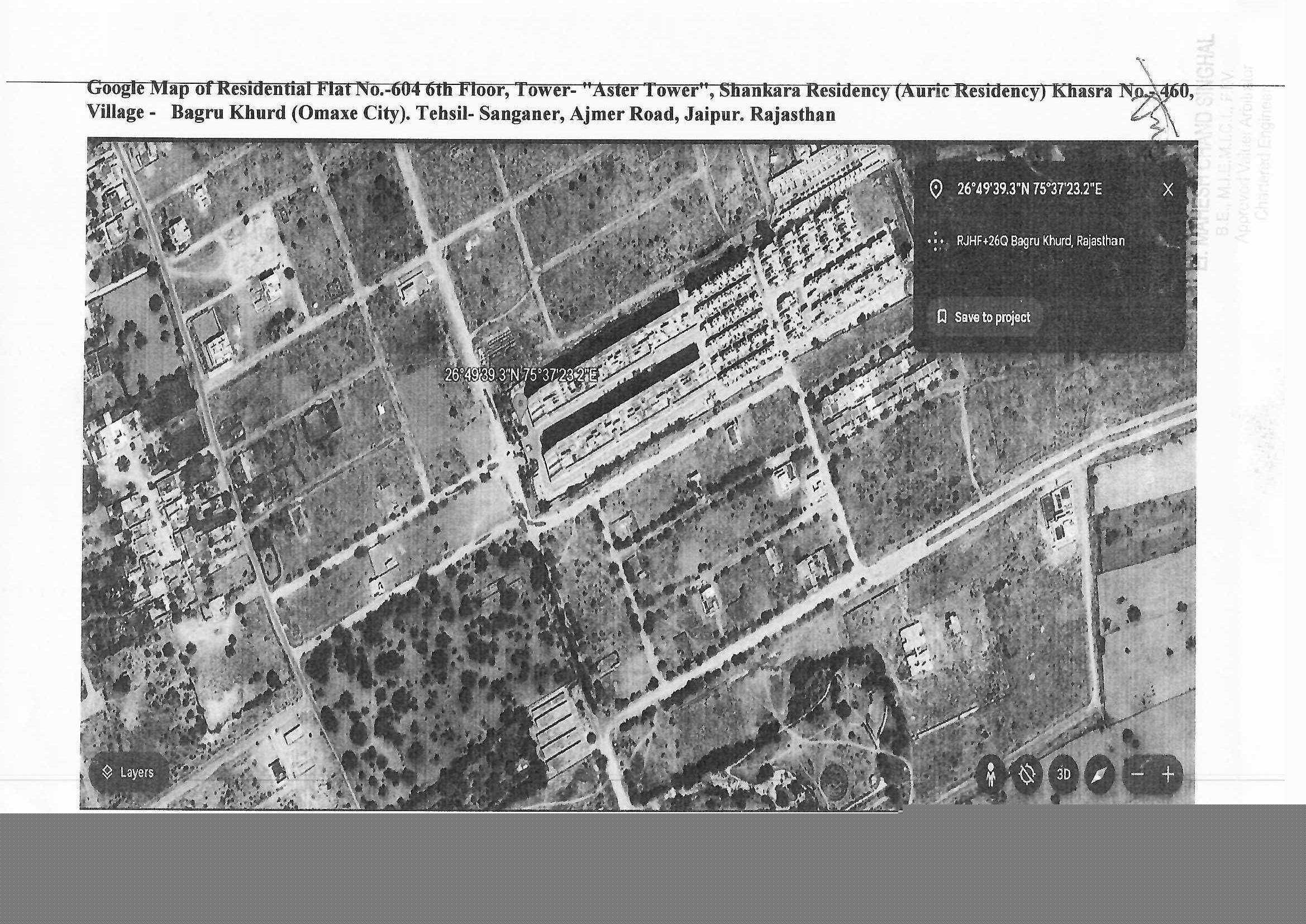 Flat for Sale in SHANKARA RESIDENCY, JAIPUR, Jaipur image 2 of 3 in Jaipur, Jaipur | State Bank of India auction property