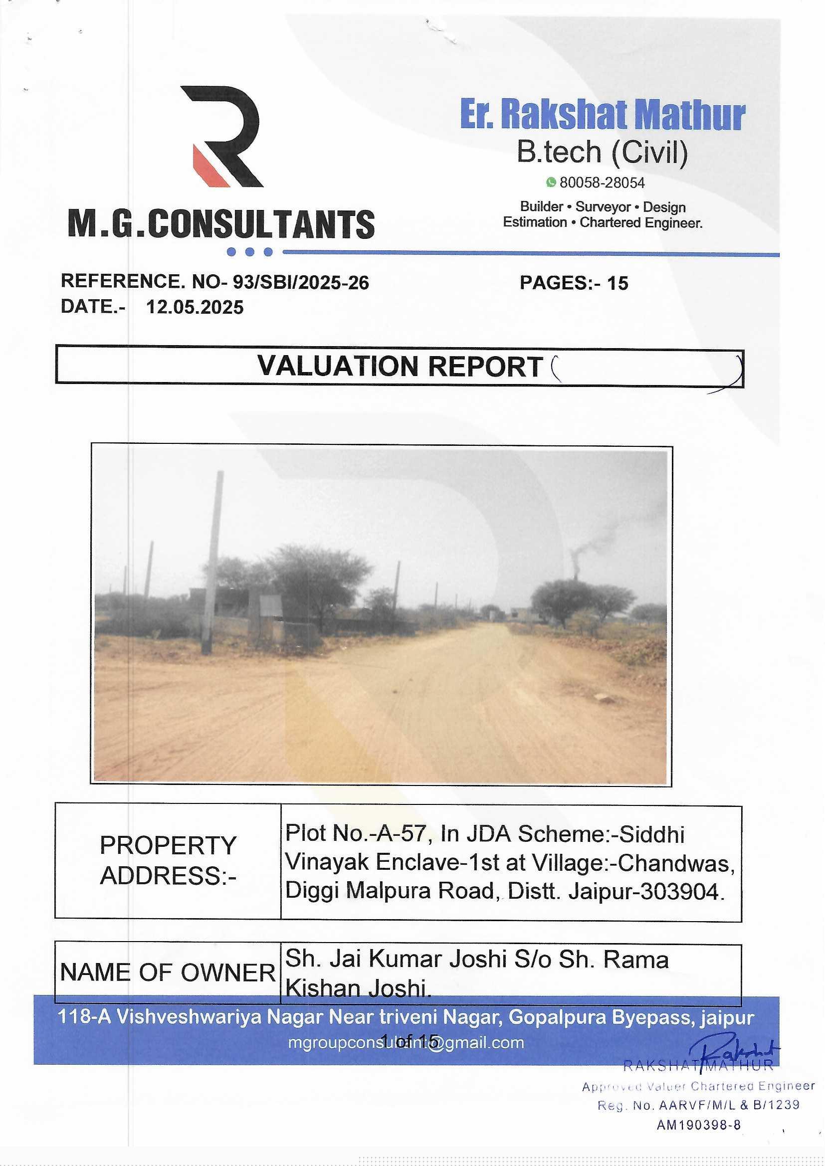 Plot for Sale in SIDDHI VINAYAK ENCLAVE 1ST, JAIPUR, Jaipur