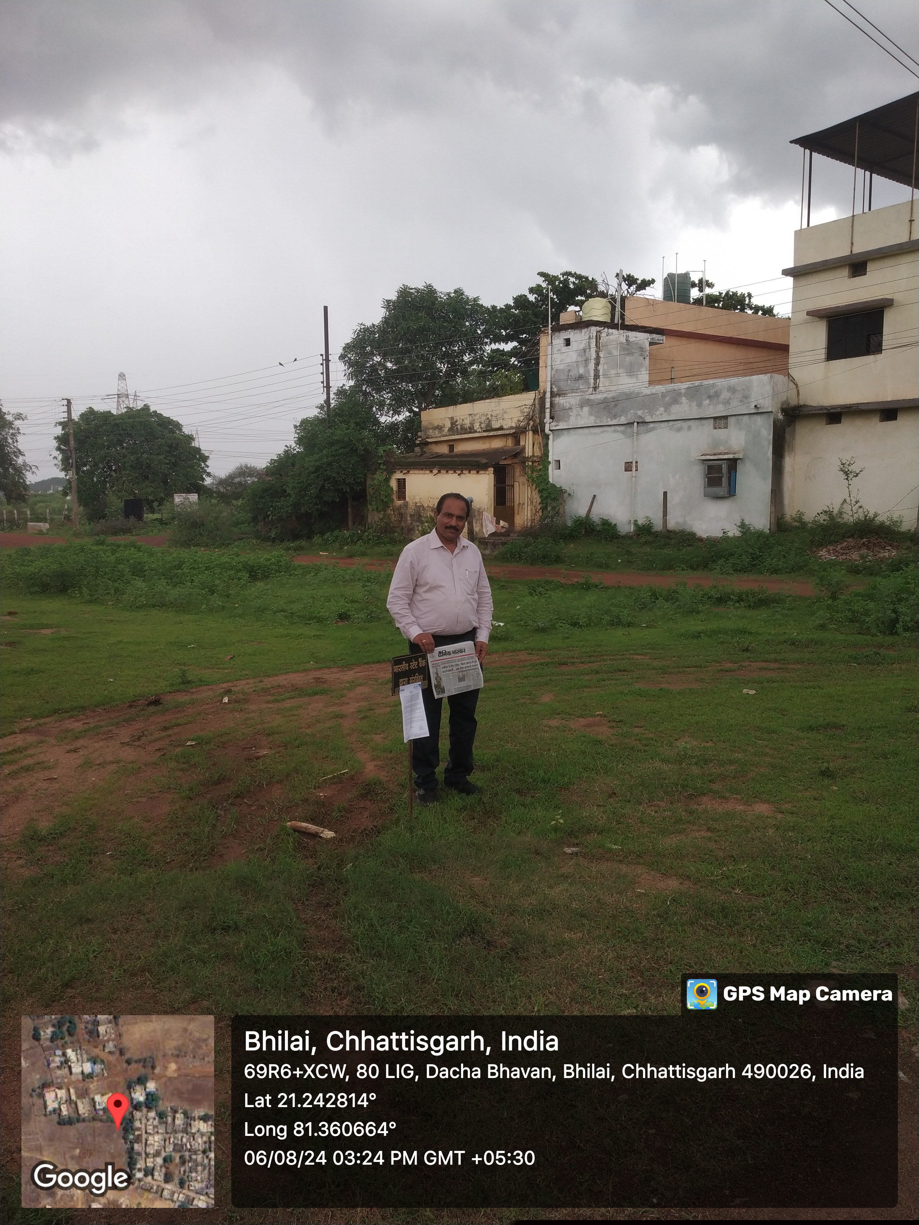 Plot for Sale in ACC KARMACHARI SAHAKARI GRIH NIRMAN SAMITI MARYADIT JAMUL, RESIDENTIAL, Bhilai