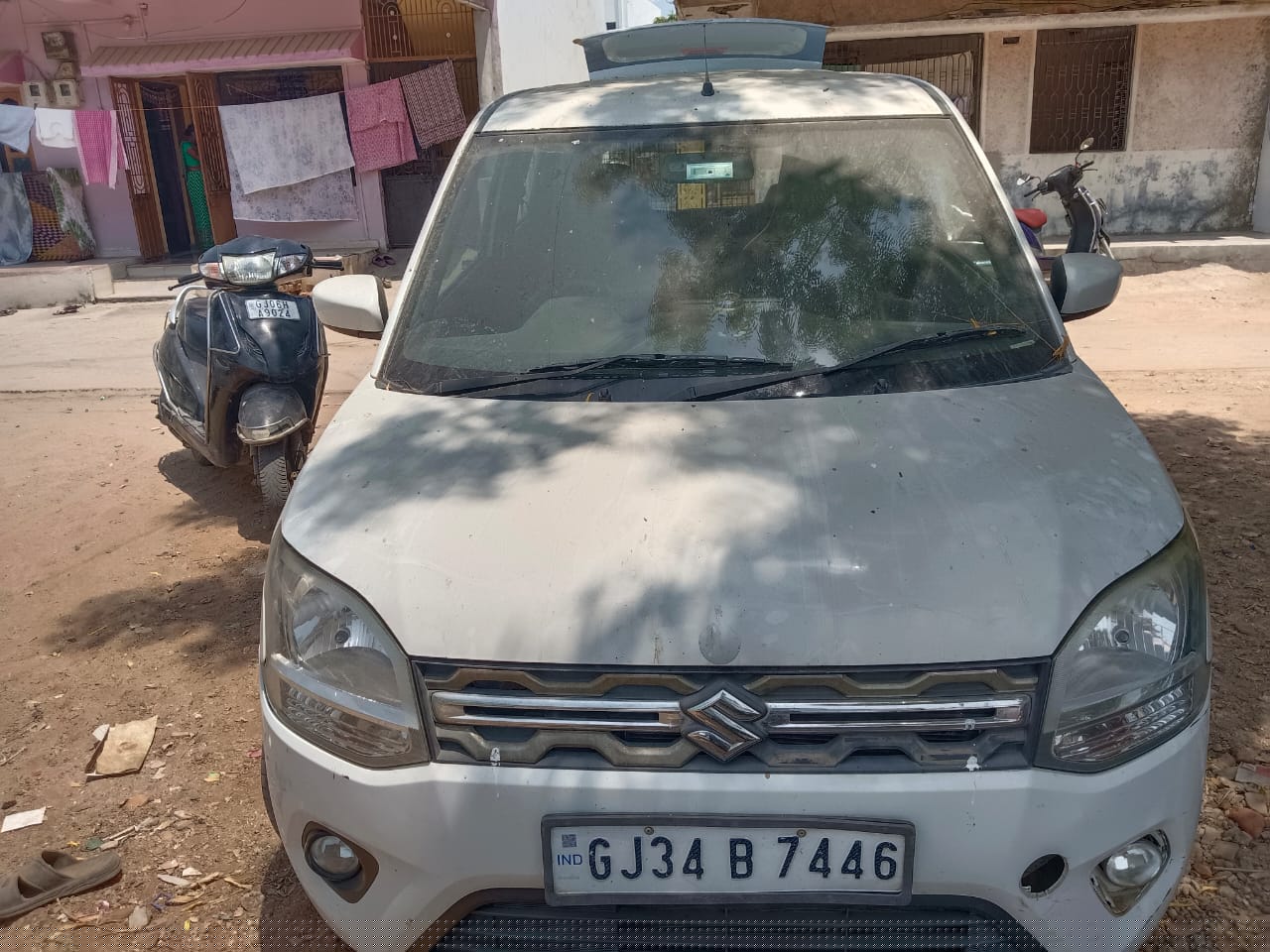 Maruti Suzuki Wagon R 1.2 L VXI  Month & Year of Mfg : August 2019  Reg No : GJ 34B 7446 for Sale in Alikherva