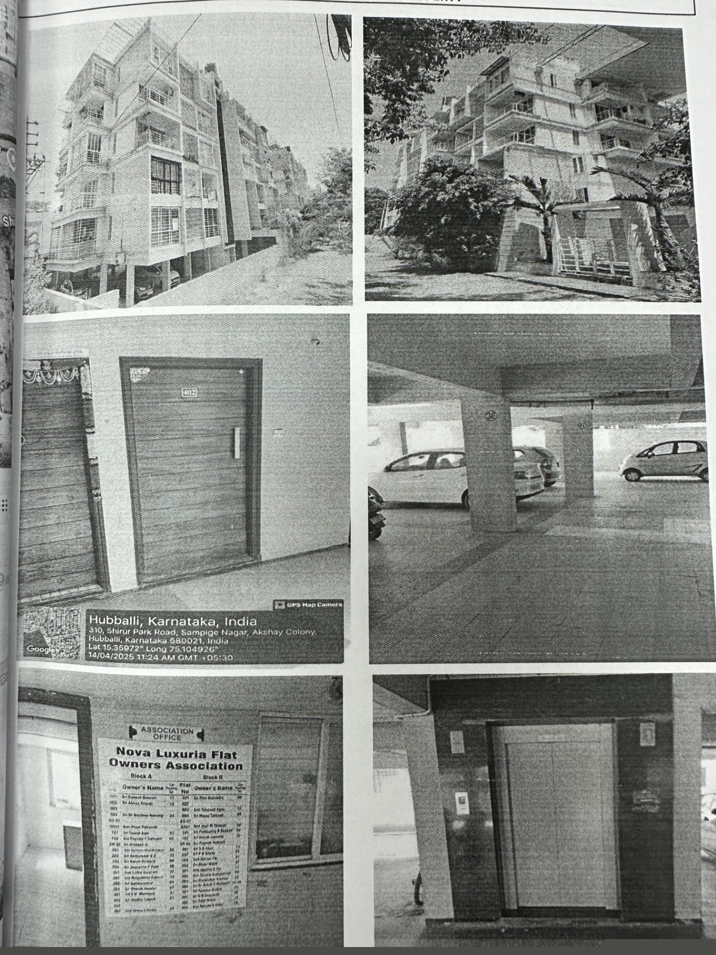 Flat for Sale in SITUATED AT AKSHAY COLONY, NEAR CANARA BANK LAXMINAGAR,  UNKAL VILLAGE,  HUBLI TALUK 580021, Hubballi