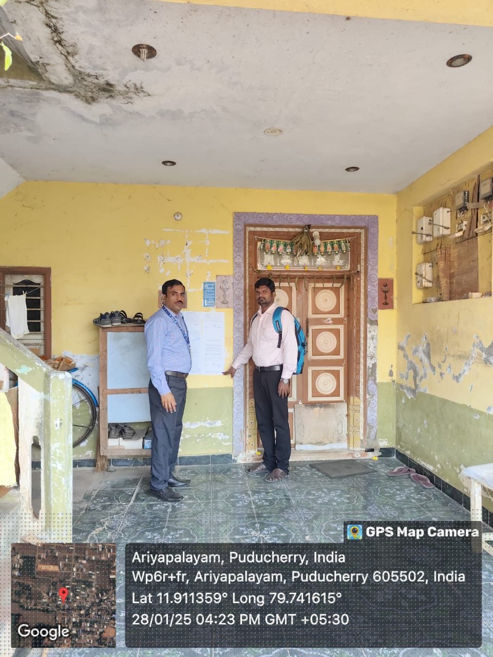 Individual House for Sale in LAKSHMI NAGAR ARIYAPALAYAM VILLIANUR PONDICHERRY, Puducherry image 6 of 11 in Puducherry, Pondicherry | UCO Bank auction property