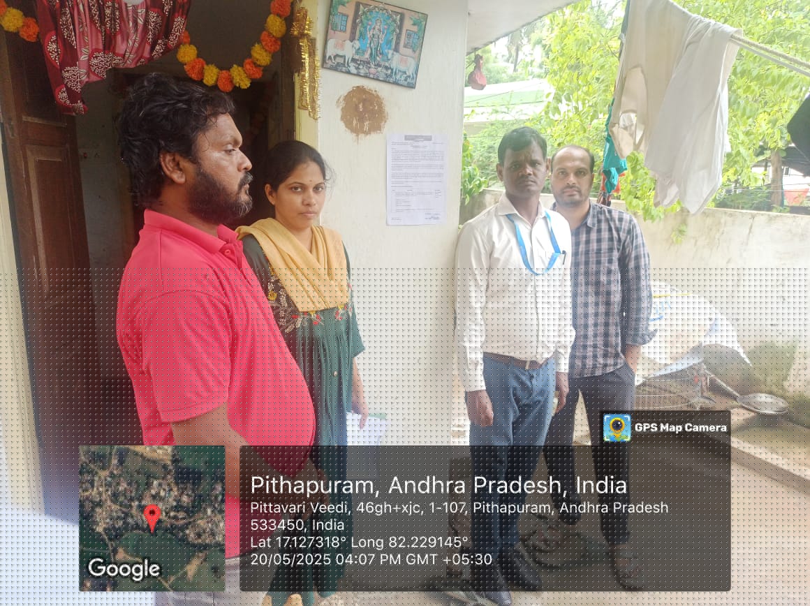 Individual House for Sale in Agraharam Village, Narasingapuram Grama Panchayati, Pithapuram Mandal, Kakinada District, Pithapuram