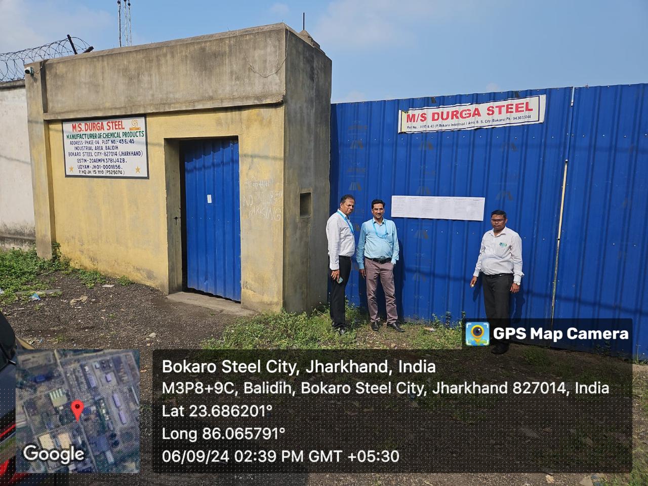 Industrial Plot with Factory Building for Sale in Bokaro Steel City
