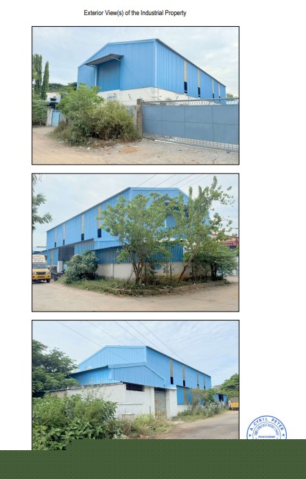 Industrial Plot with Factory Building for Sale in Industrial Estate Thirubuvanai image 2 of 2 in Industrial Estate Thirubuvanai, Pondicherry | Indian Bank auction property