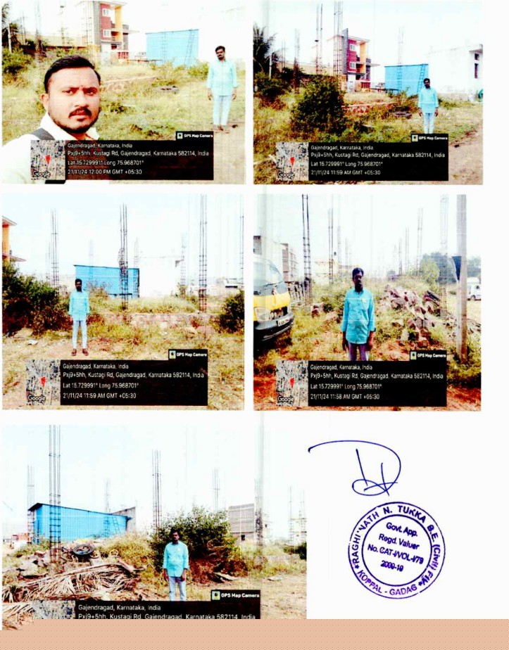 OPEN LAND for Sale in Gajendragarh image 2 of 3 in Gajendragarh, Gadag | Canara Bank auction property