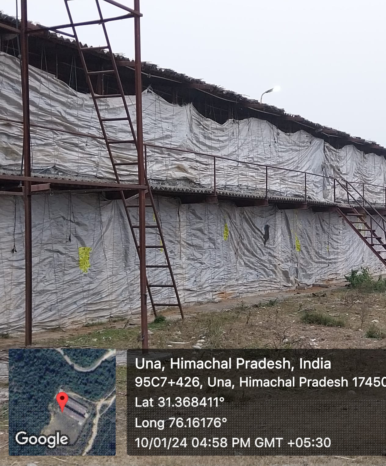 LAND & BUILDING (POULTRY FARM) for Sale in Una