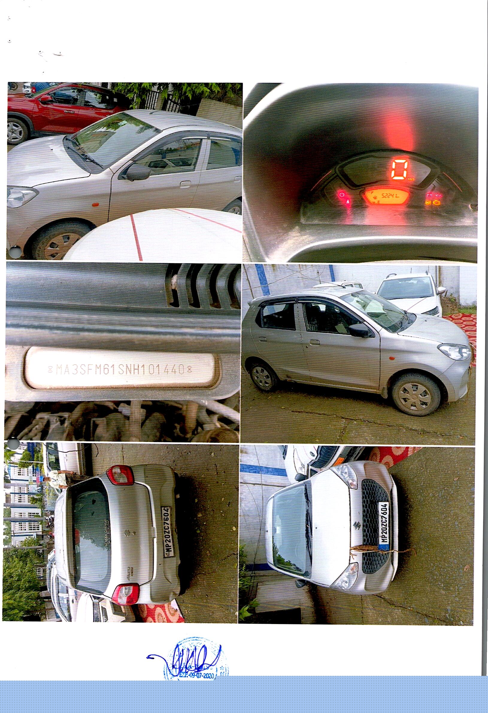 CAR  MARUTI ALTO K10 VXI+ SILVER for Sale in JABALPUR, Jabalpur