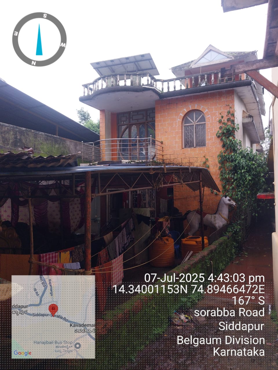 Individual House for Sale in SIDDAPUR, Siddapur