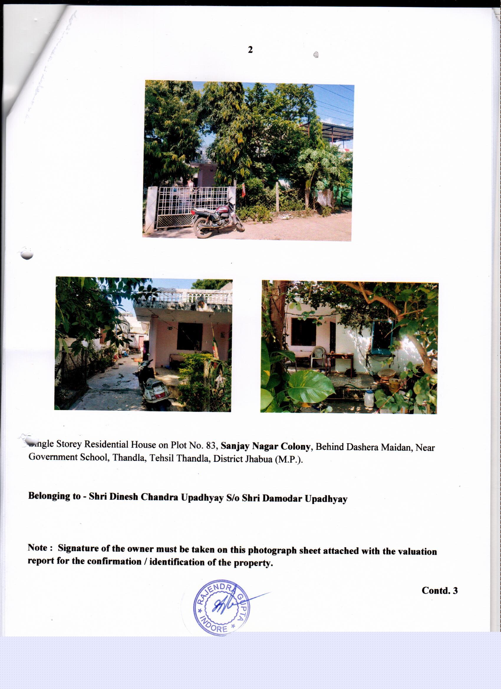 Punjab National Bank Auctions for Industrial property in Jhabua, Madhya Pradesh