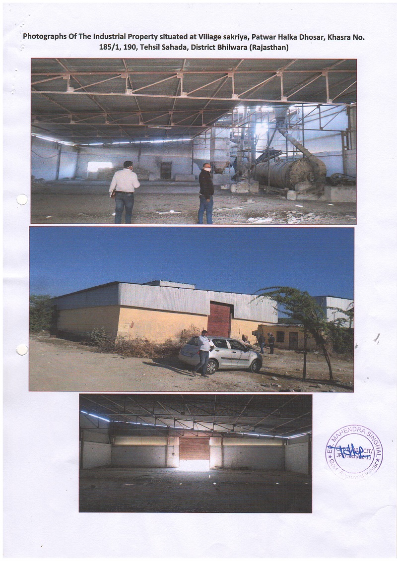 Indian Overseas Bank Auctions for Industrial property in Bhilwara, Rajasthan