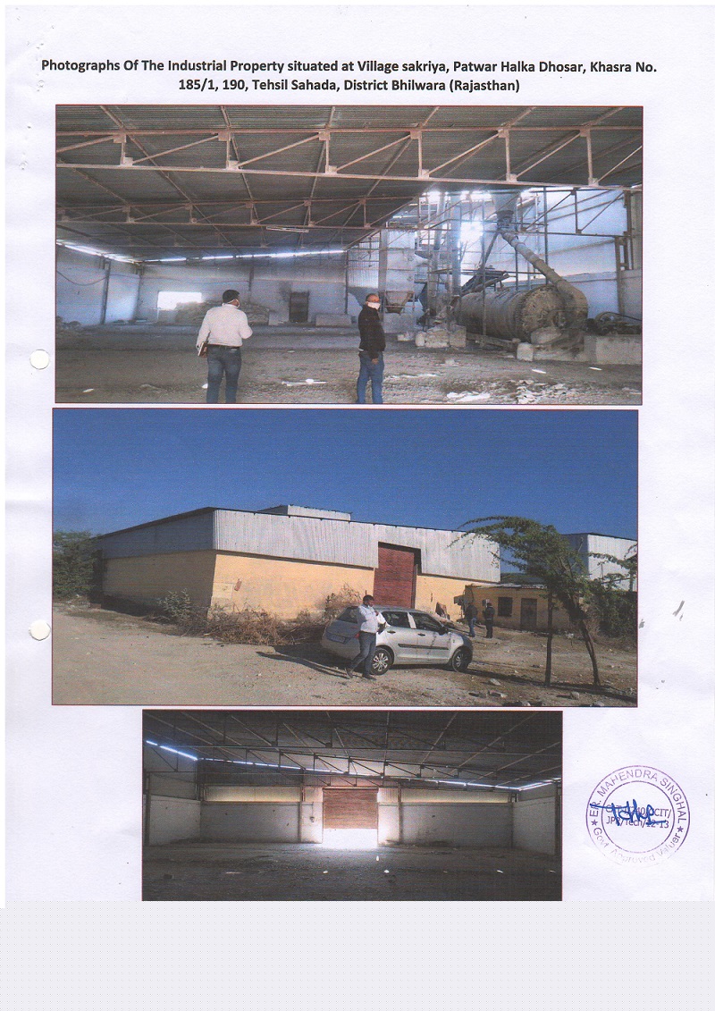 Indian Overseas Bank Auctions for Industrial property in Bhilwara, Rajasthan
