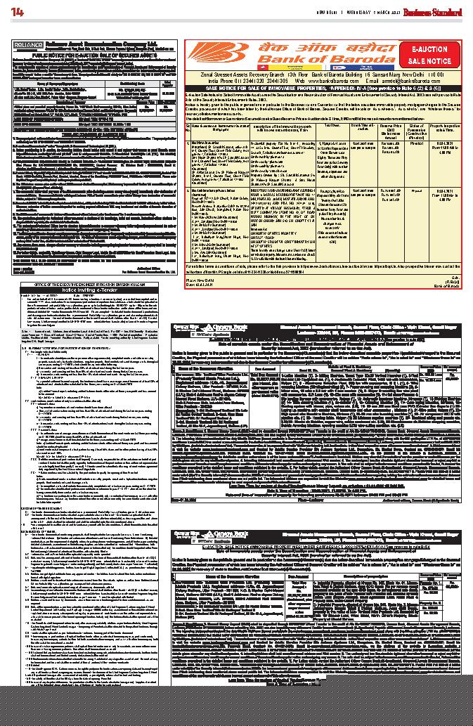 Bank of Baroda Auctions for Industrial property in Sonipat, Haryana