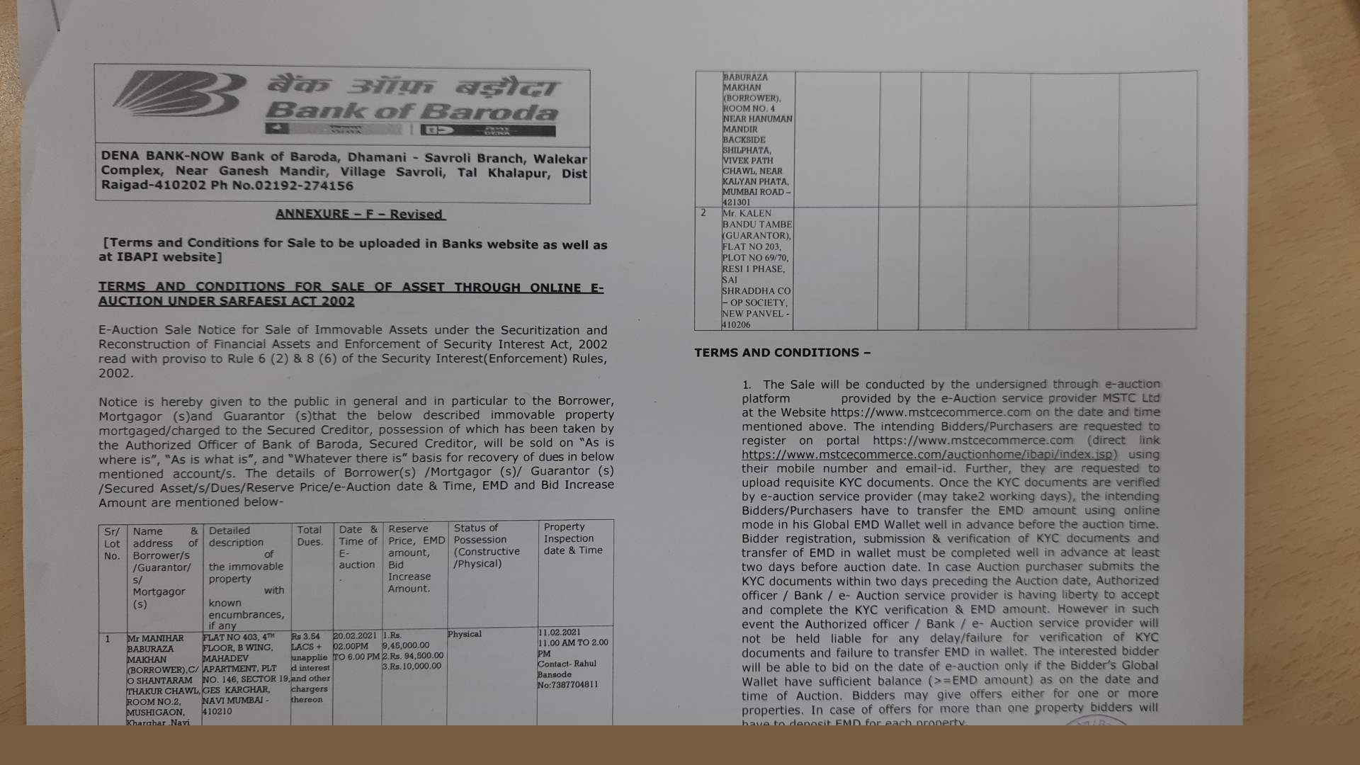Bank of Baroda Auctions for Residential property in Raigarh, Chhattisgarh image 5 of 5 in KHARGHAR, Raigarh | Bank of Baroda auction property