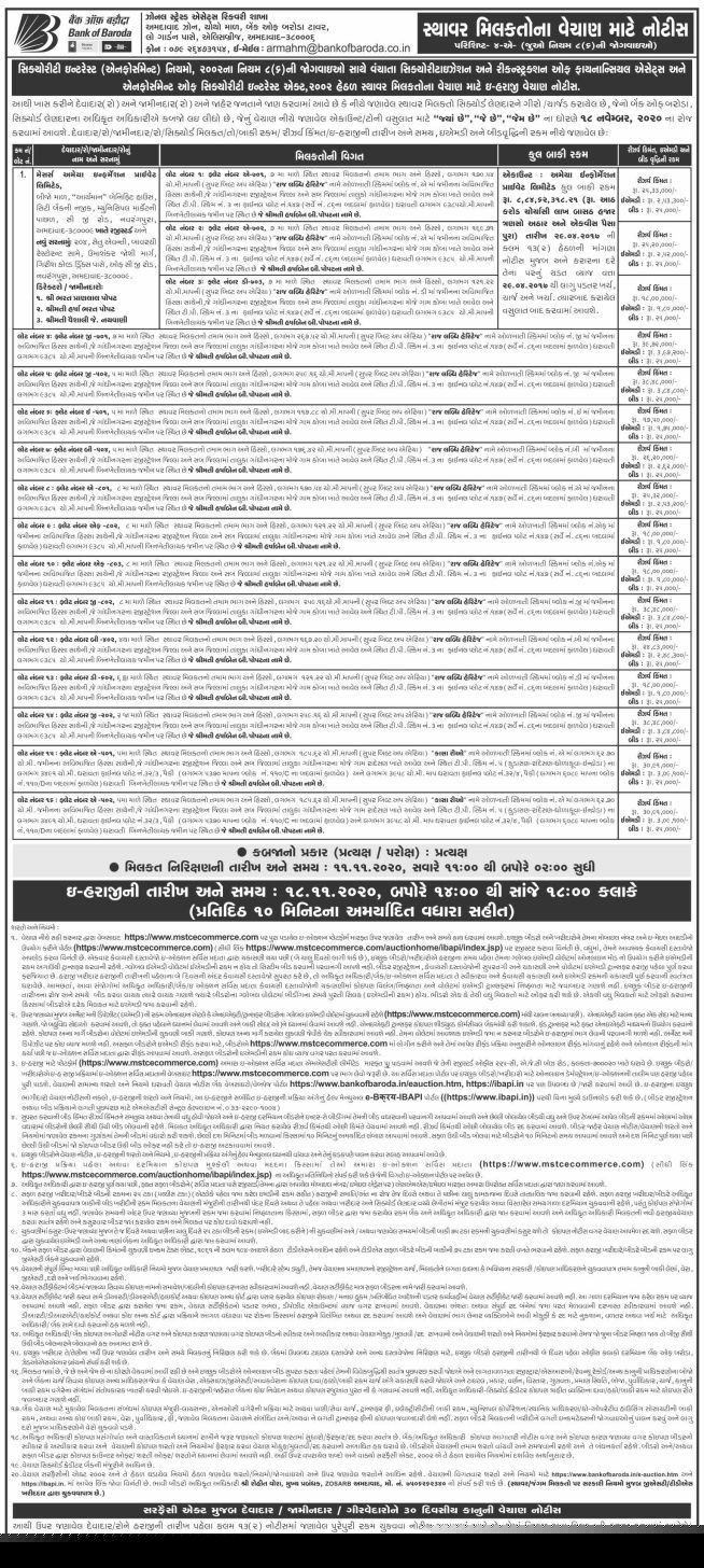 Bank of Baroda Auctions for Residential property in Gandhinagar, Gujarat image 3 of 4 in Randesan, Gandhinagar | Bank of Baroda auction property