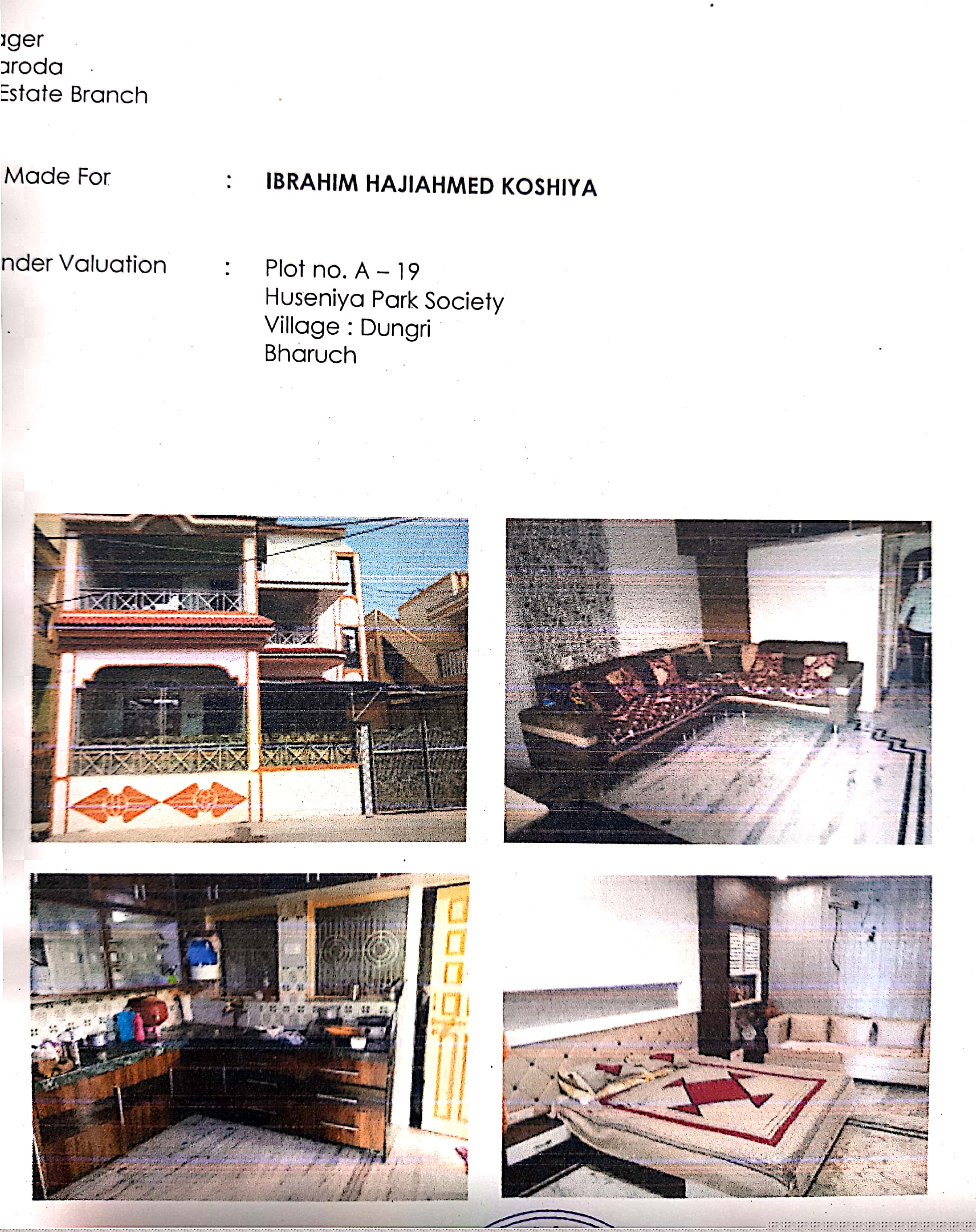 Bank of Baroda Auctions for Residential property in Bharuch, Gujarat