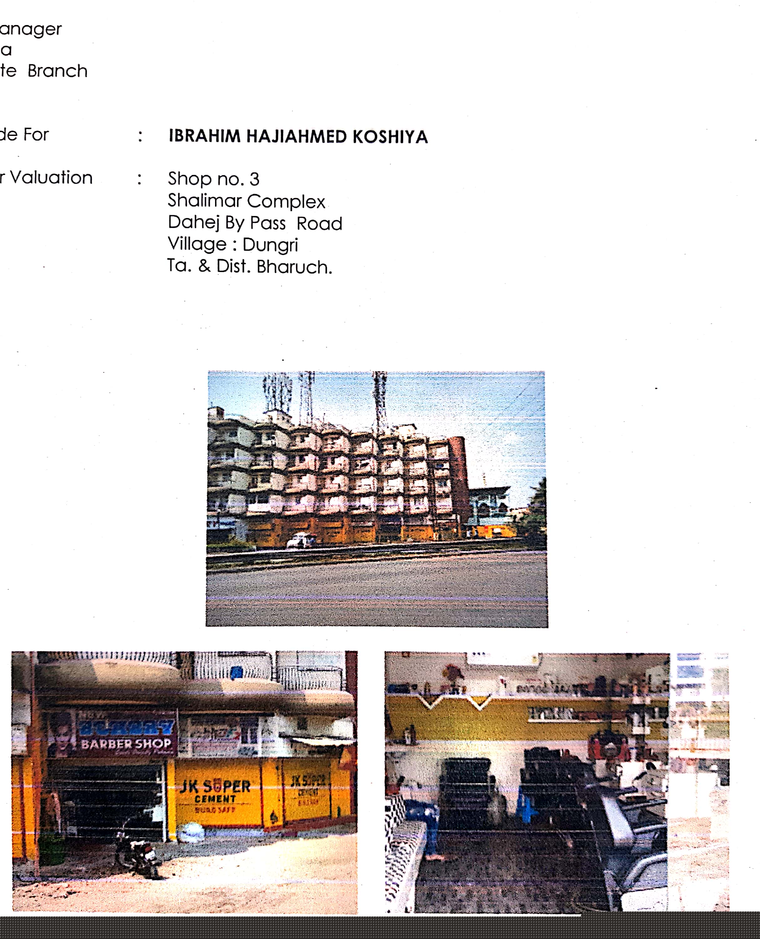 Bank of Baroda Auctions for Commercial property in Bharuch, Gujarat
