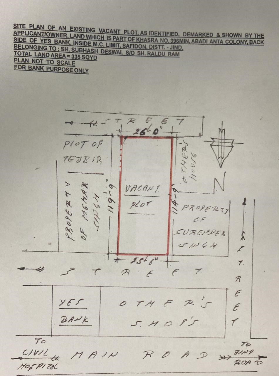 Bank of Baroda Auctions for Residential property in Jind, Haryana image 2 of 2 in Jind, Jind | Bank of Baroda auction property