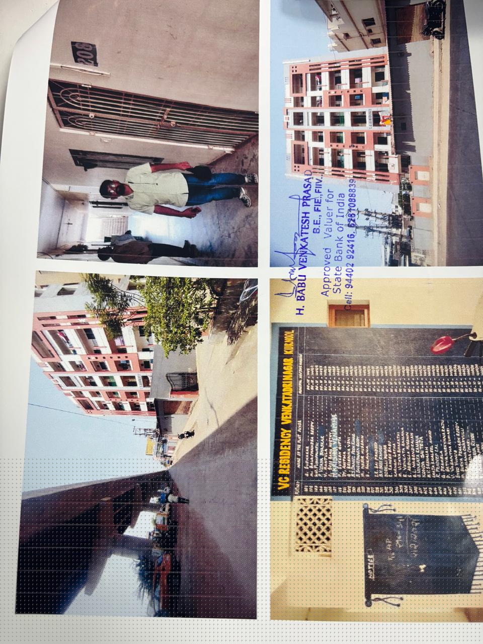 2 BHK Flat for Sale in V C RESIDENCY, ABUTTING GOOTY ROAD AND RAILWAY GATE, Kurnool
