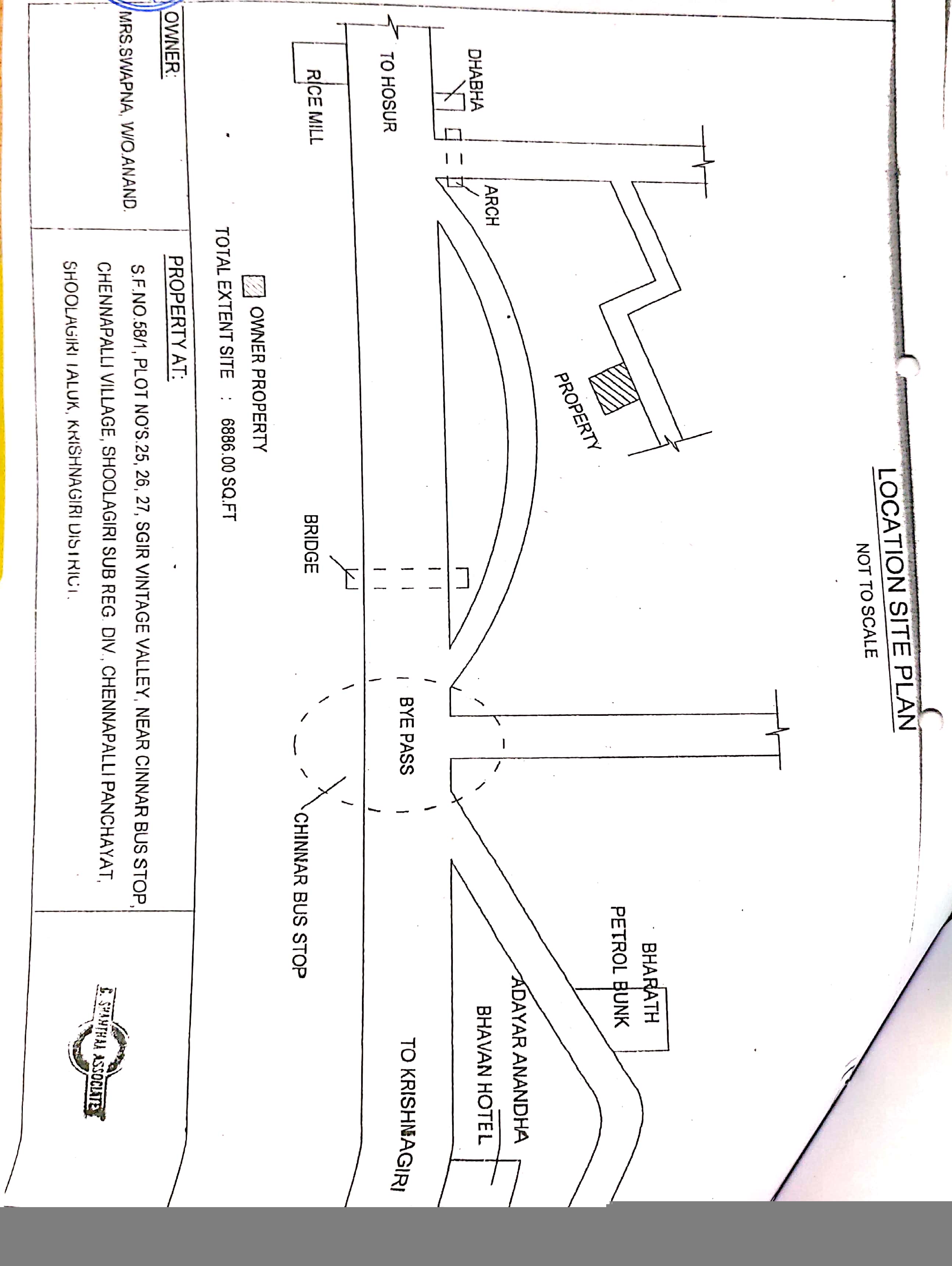 Plot for Sale in SGIR Vintage valley, Krishnagiri image 2 of 2 in Krishnagiri, Krishnagiri | Bank of India auction property