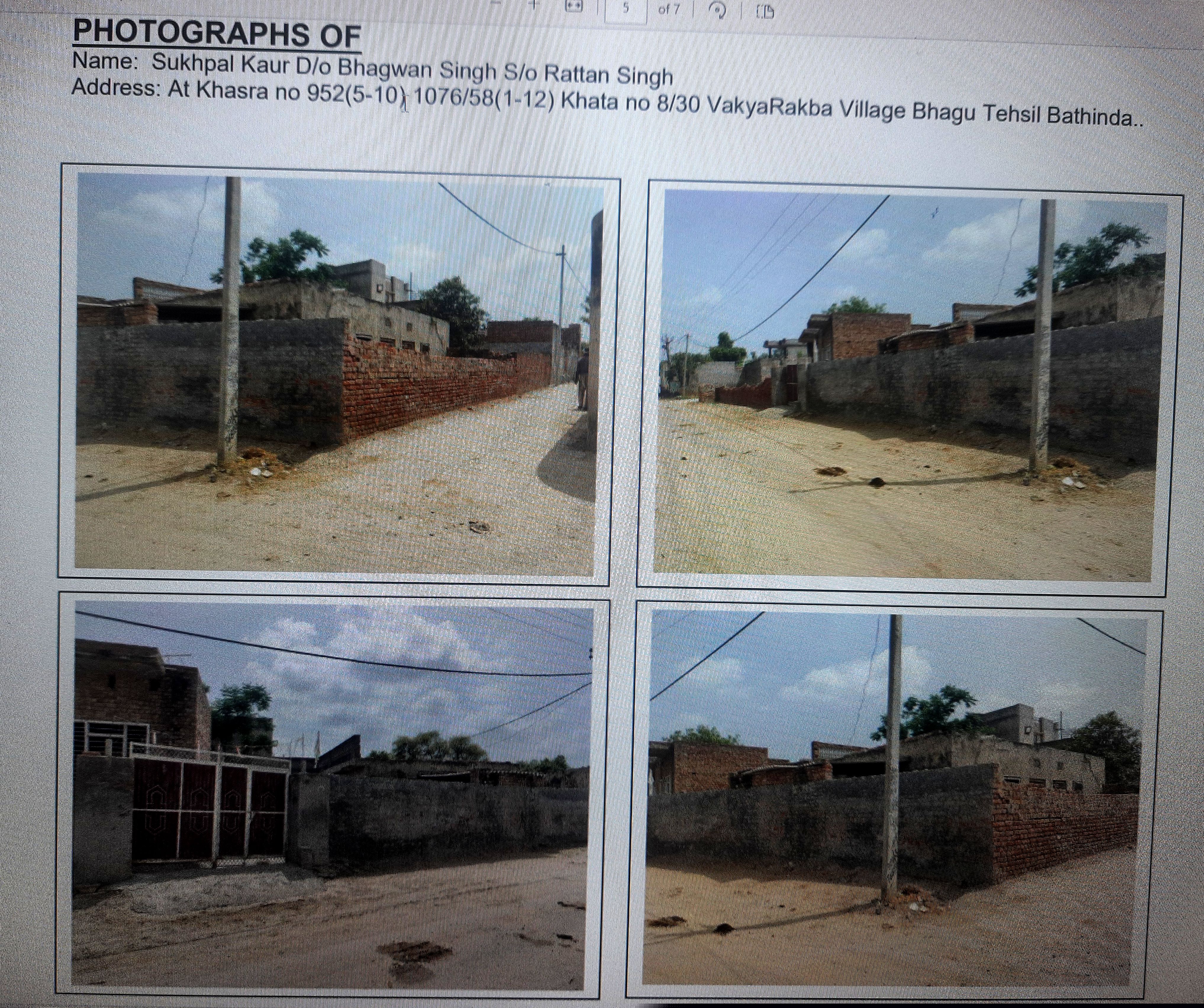 Individual House for Sale in vakyaRakba Vill Bhagu tehsil Bathinda, Bathinda