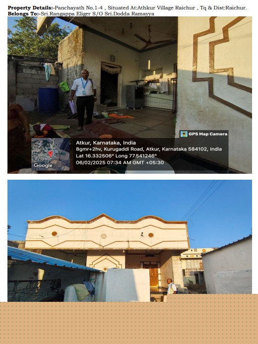 Individual House for Sale in athkur, Raichur