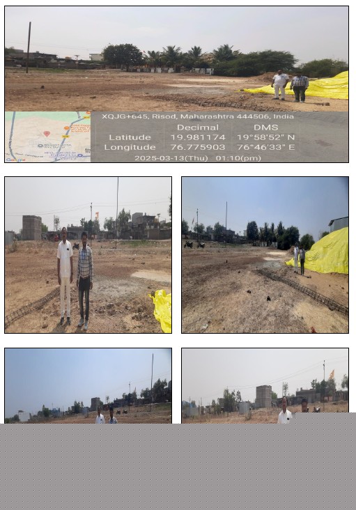 Plot for Sale in Risod, Risod