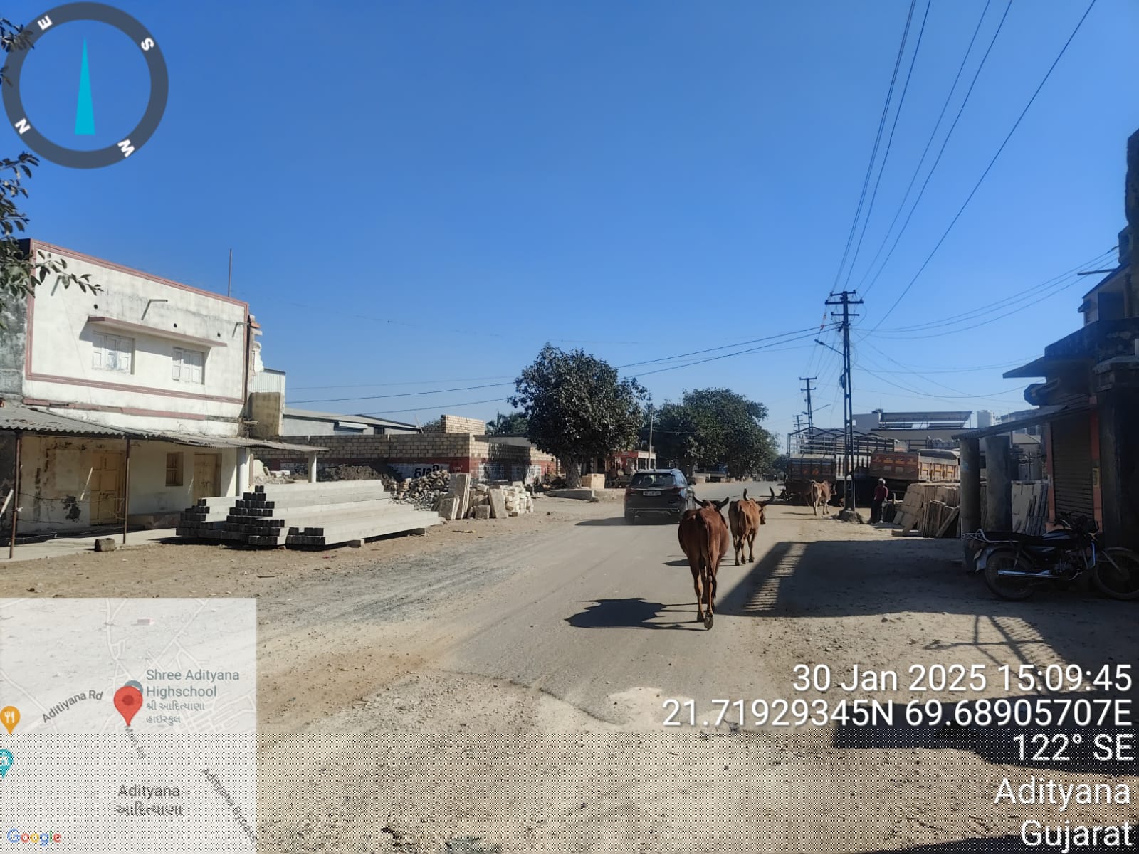 Individual House for Sale in Adityana image 2 of 5 in Adityana, Porbandar | Punjab National Bank auction property