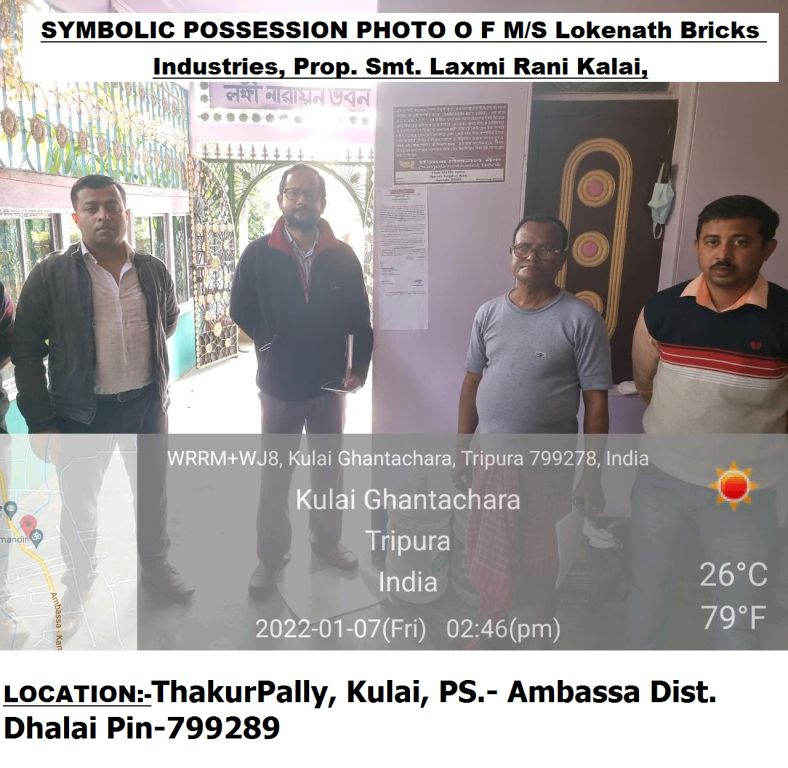 Punjab National Bank Auctions for Residential property in Dhalai, Tripura