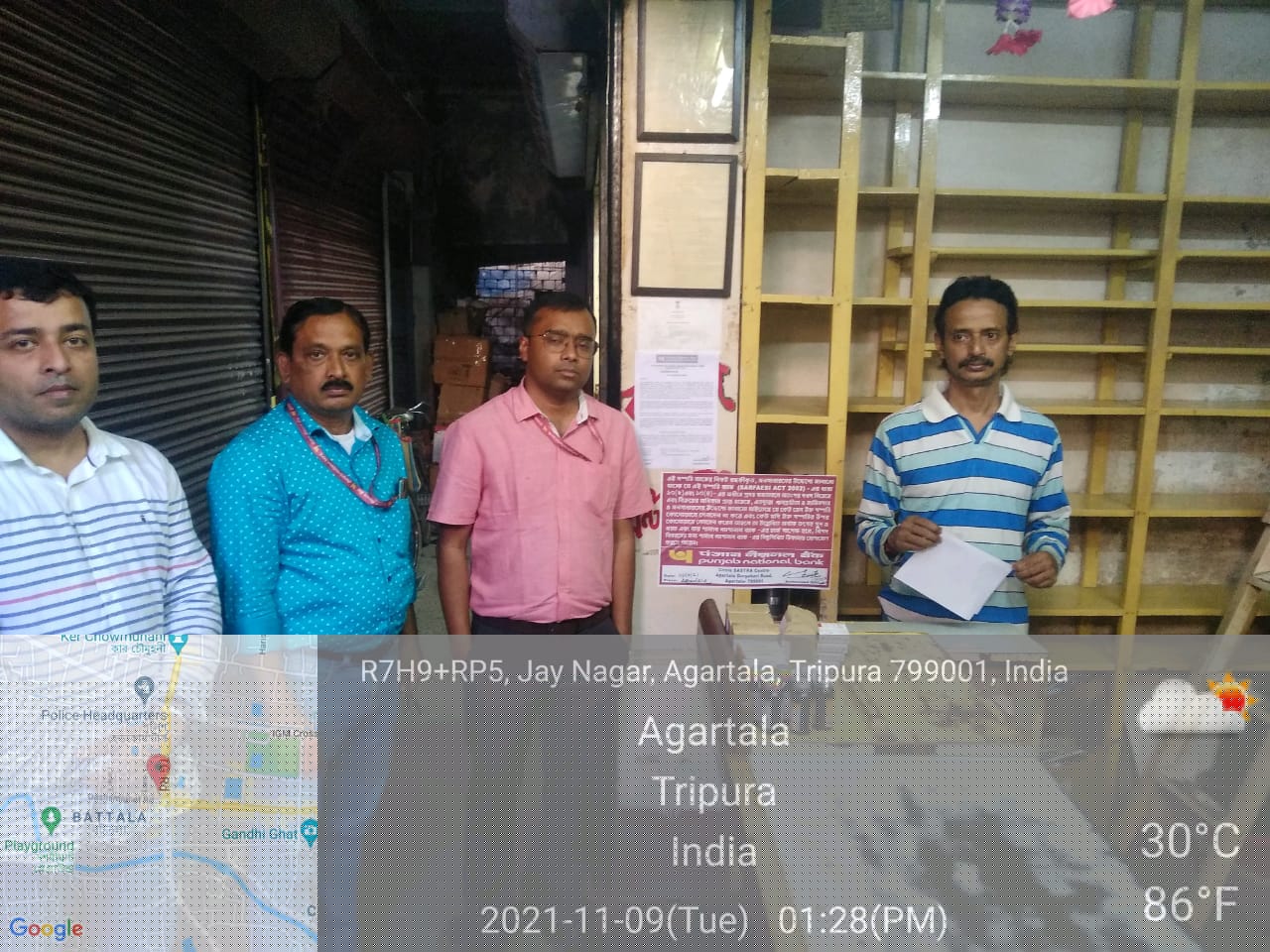 Punjab National Bank Auctions for Commercial property in Khowai, Tripura