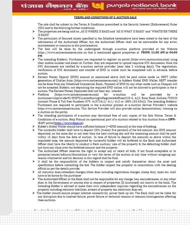 Punjab National Bank Auctions for Residential property in Mathura, Uttar Pradesh