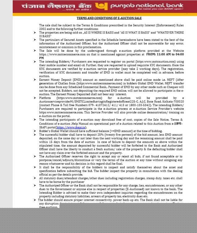 Punjab National Bank Auctions for Residential property in Mathura, Uttar Pradesh