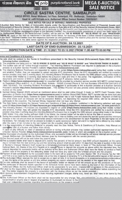 Punjab National Bank Auctions for Residential property in Sundargarh, Odisha image 2 of 2 in RAJGANGPUR, Sundargarh | Punjab National Bank auction property