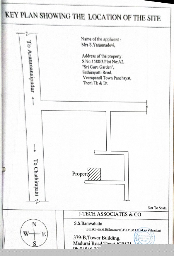 Punjab National Bank Auctions for Residential property in Theni, Tamil Nadu