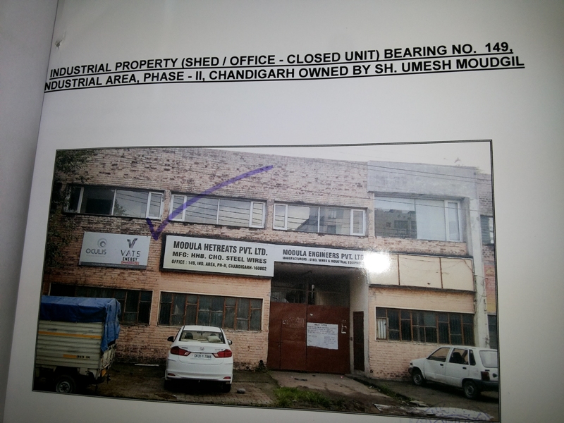 Punjab National Bank Auctions for Industrial property in Chandigarh, Punjab