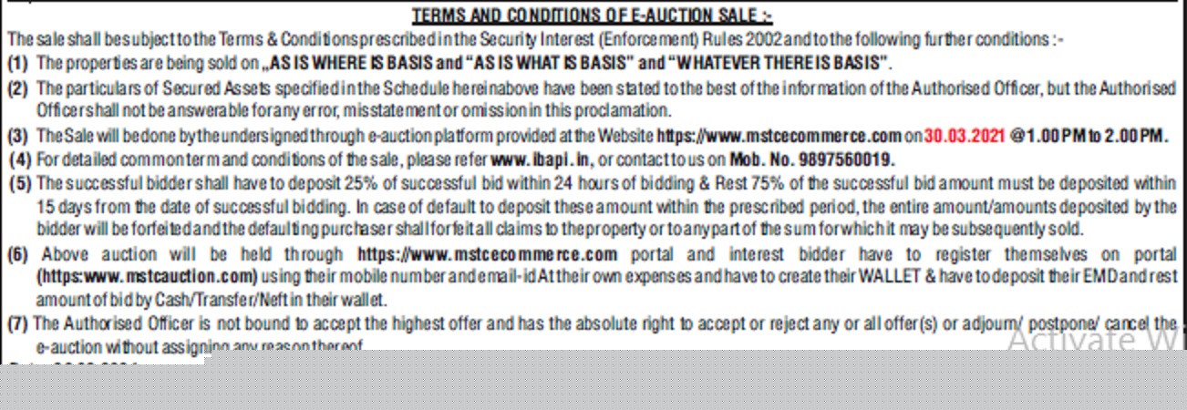 Punjab National Bank Auctions for Residential property in Ujjain, Madhya Pradesh