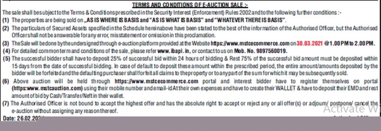 Punjab National Bank Auctions for Residential property in Dewas, Madhya Pradesh
