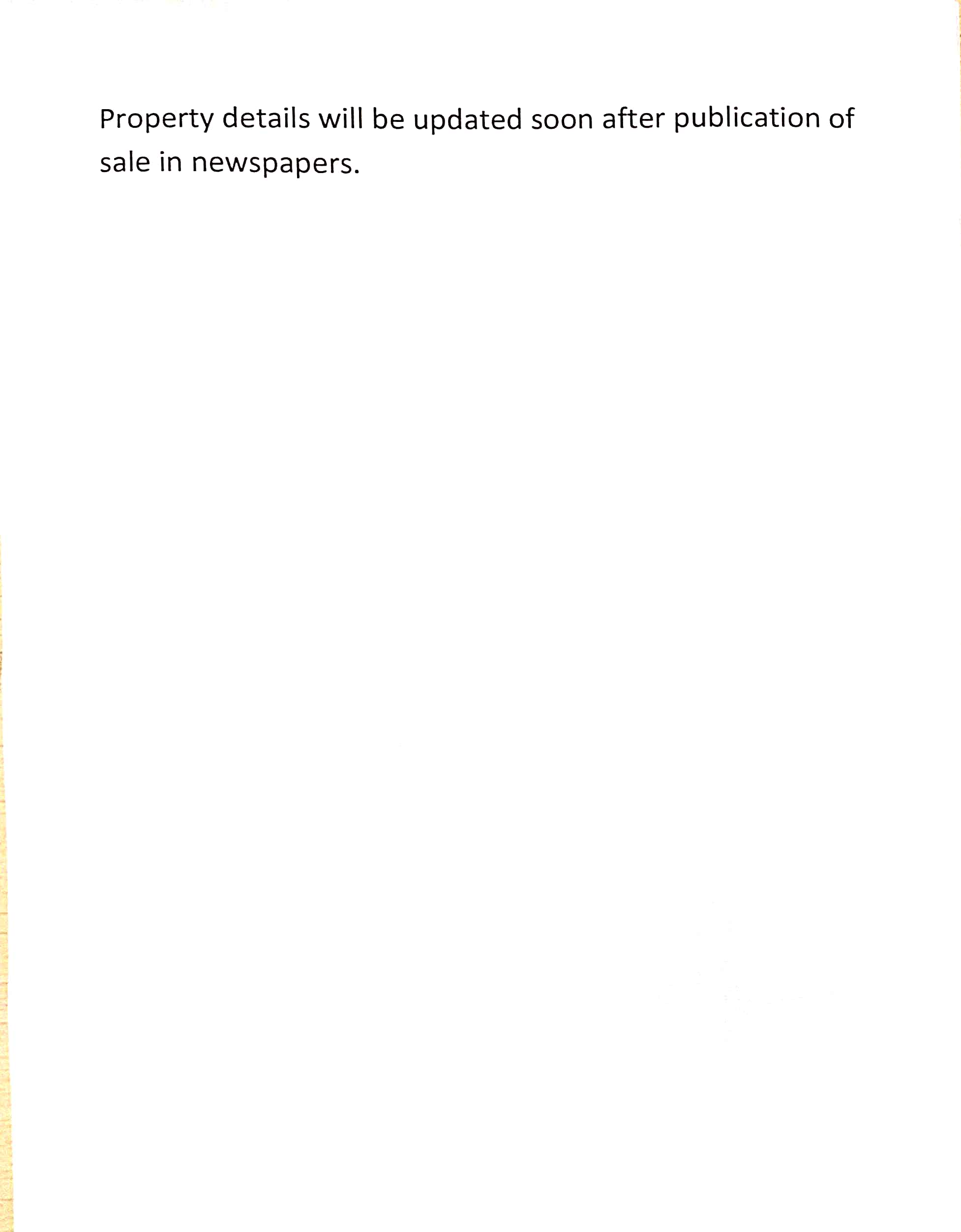 Punjab National Bank Auctions for Residential property in Dehradun, Uttarakhand