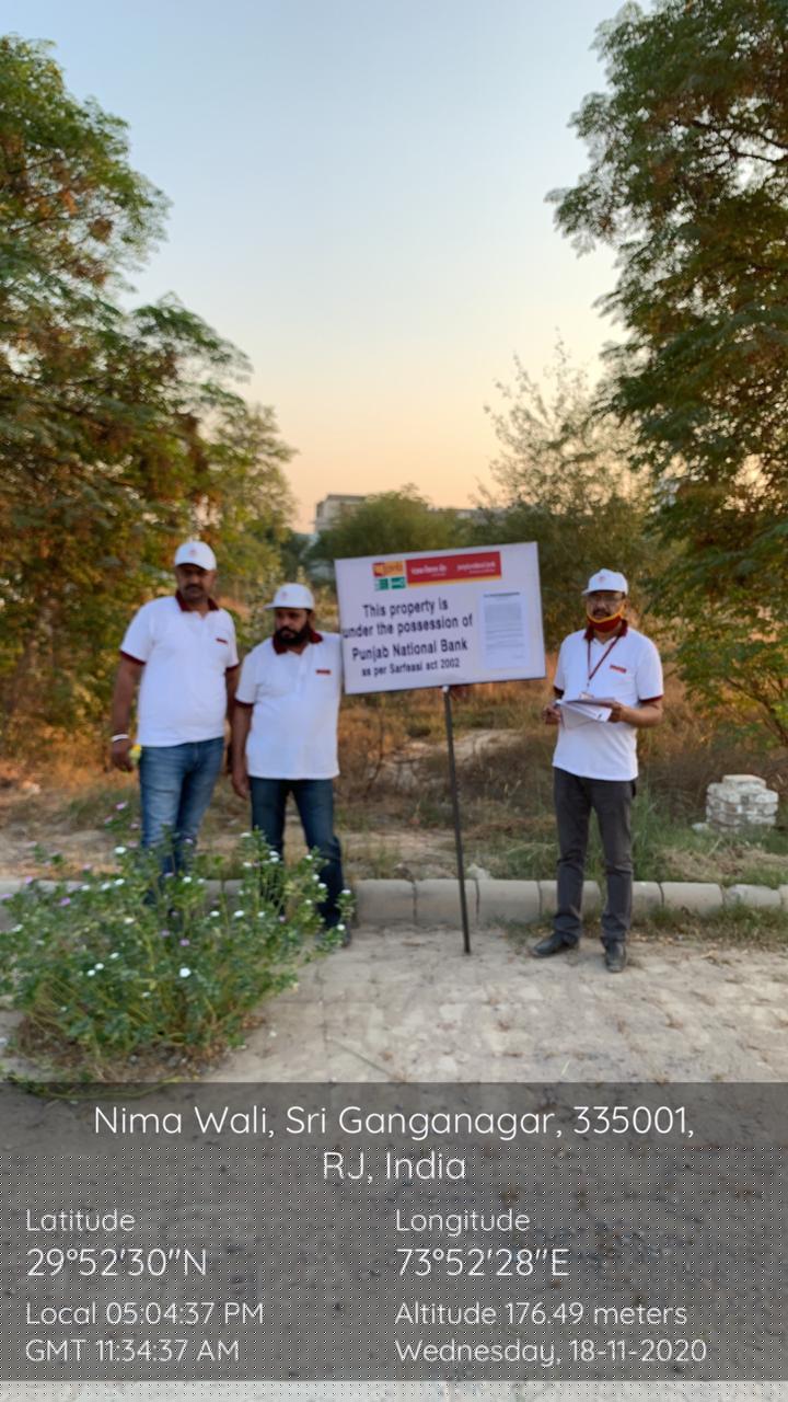 Punjab National Bank Auctions for Commercial property in Sri Ganganagar, Rajasthan