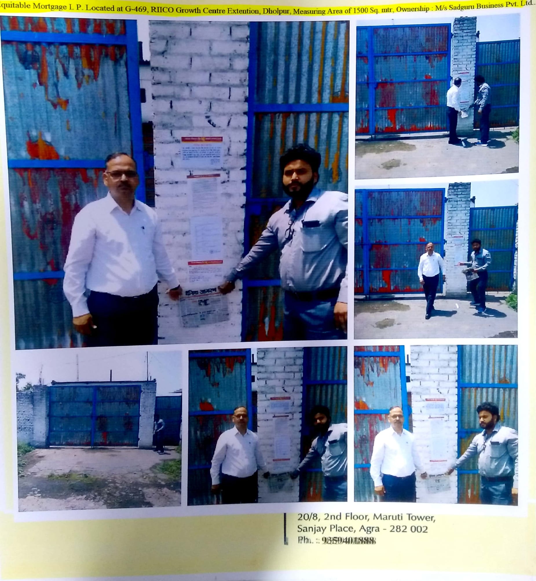 Punjab National Bank Auctions for Industrial property in Dholpur, Rajasthan