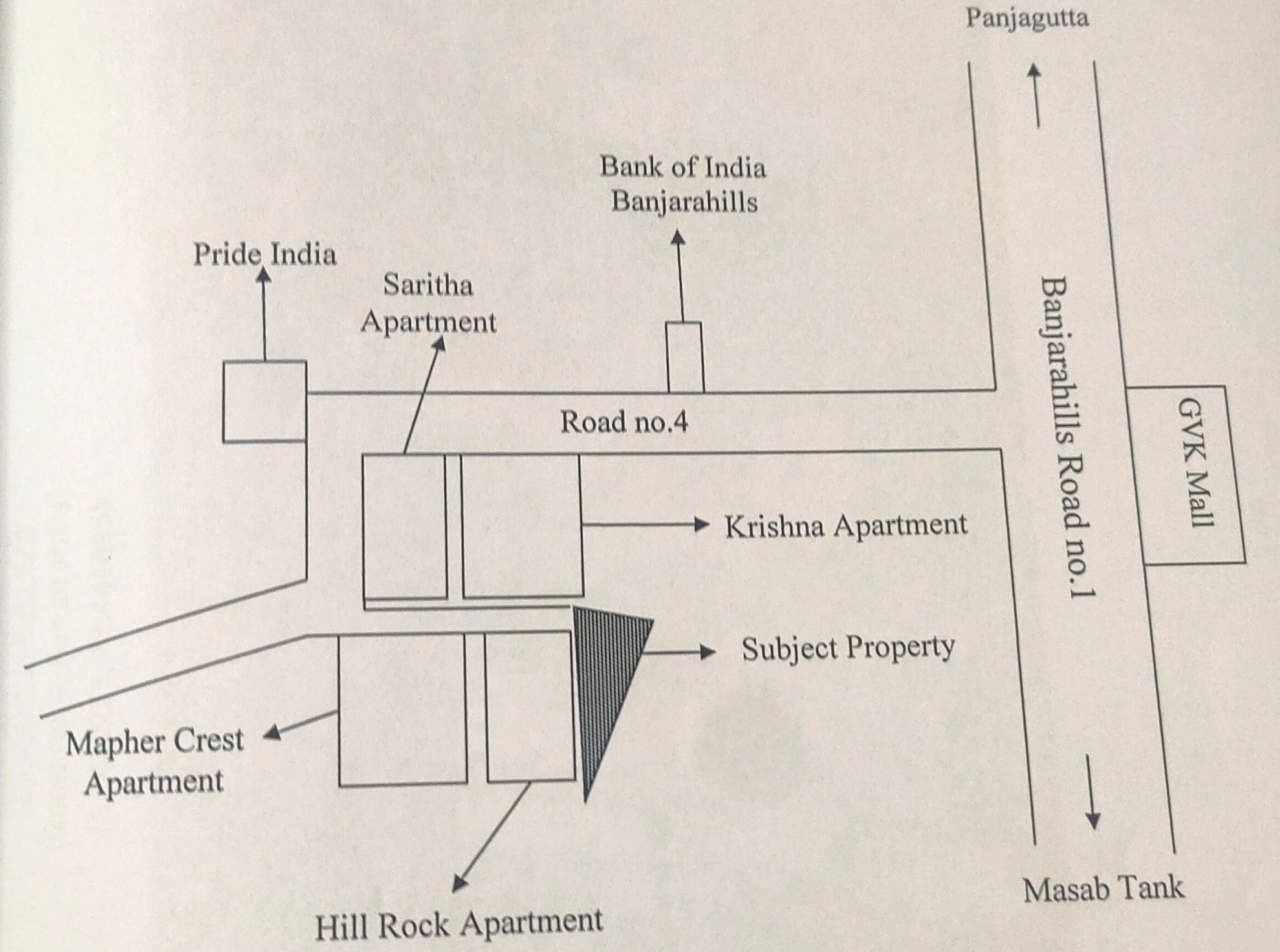 Punjab National Bank Auctions for Residential property in Hyderabad, Telangana image 3 of 3 in banjara hills, hyderabad, Hyderabad | Punjab National Bank auction property