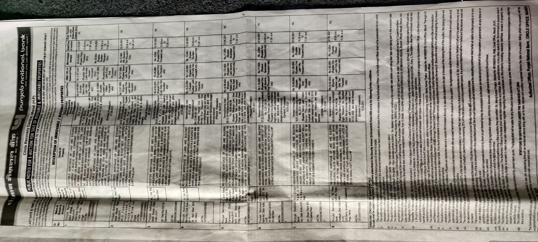 Punjab National Bank Auctions for Residential property in Kullu, Himachal Pradesh image 2 of 2 in BANSHA, Kullu | Punjab National Bank auction property