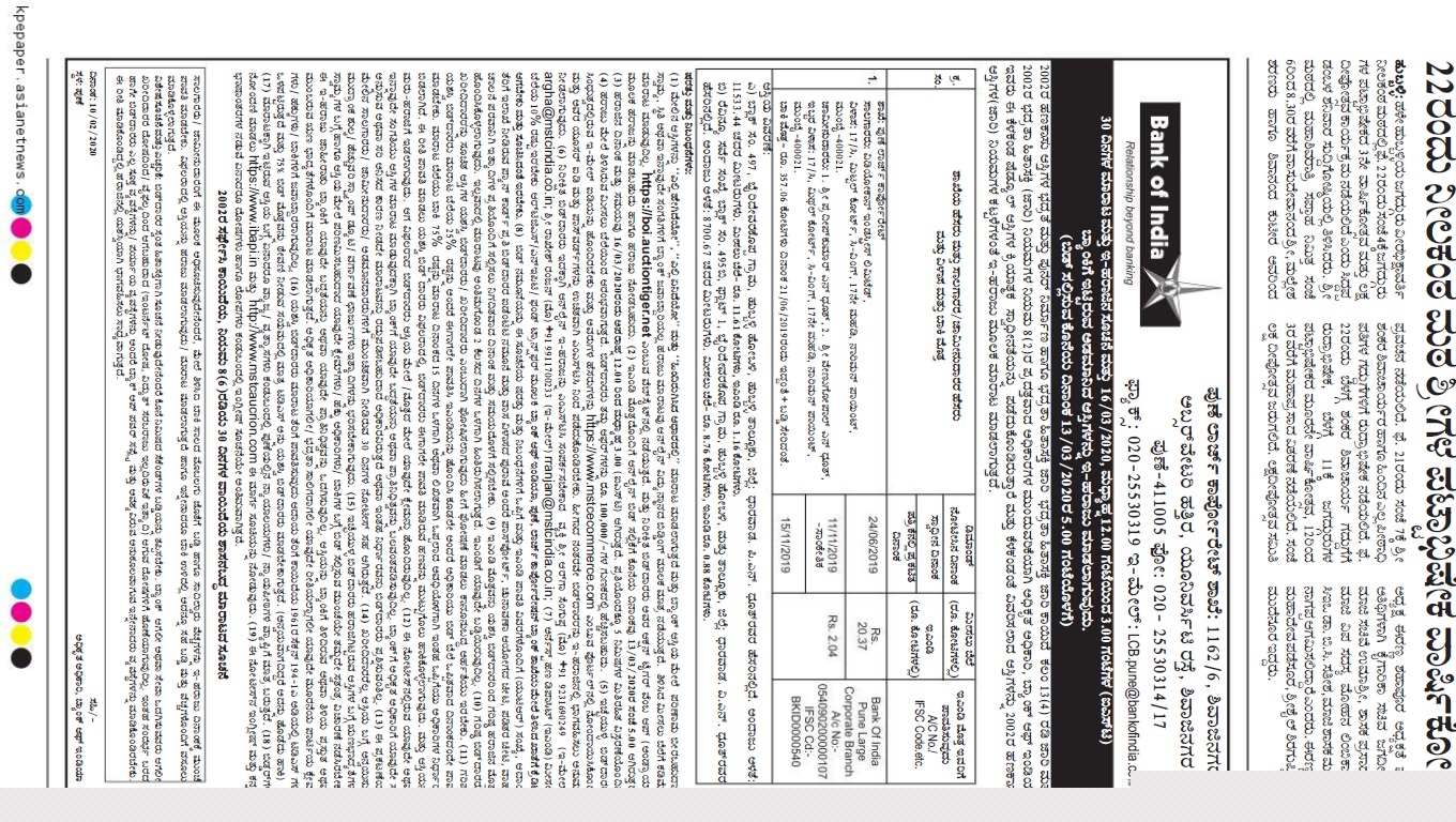 Bank of India Auctions for Commercial property in Dharwad, Karnataka