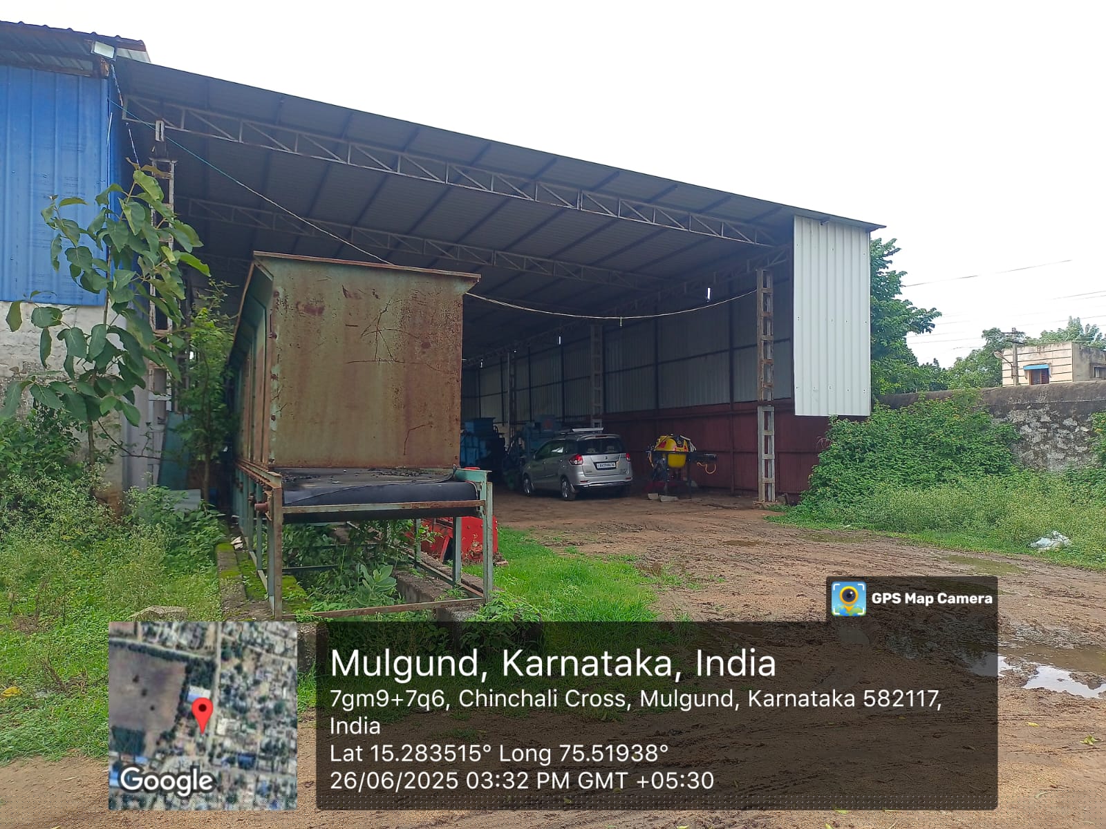 Indian Overseas Bank Auctions for Industrials property in Gadag, Karnataka