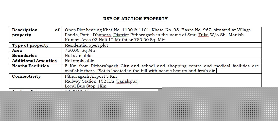 State Bank of India Auctions for Residential property in Pithoragarh, Uttarakhand image 3 of 3 in Pithoragarh, Pithoragarh | State Bank of India auction property