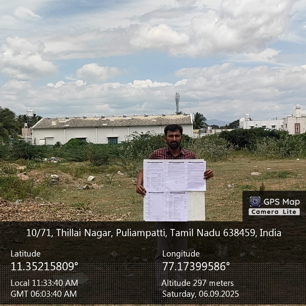 Punjab National Bank Auctions for Residential property in Erode, Tamil Nadu image 5 of 9 in Punjaipuliampatti, Erode | Punjab National Bank auction property