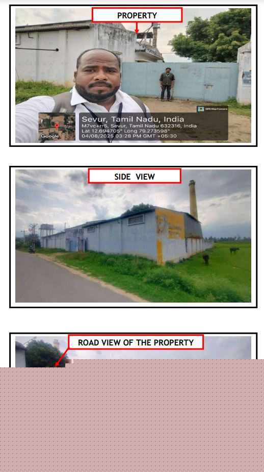 Canara Bank Auctions for Industrials property in Tiruvannamalai, Tamil Nadu