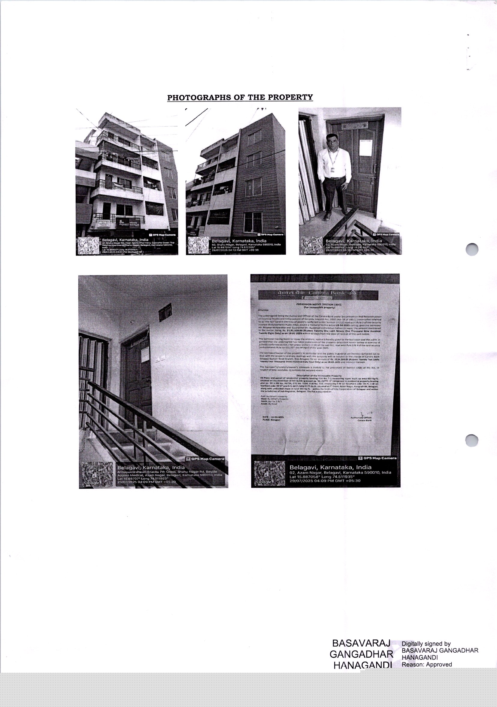 Canara Bank Auctions for Residential property in Belgaum, Karnataka